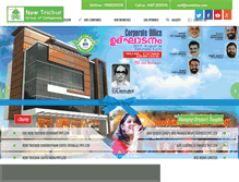 Tablet Screenshot of newtrichur.com